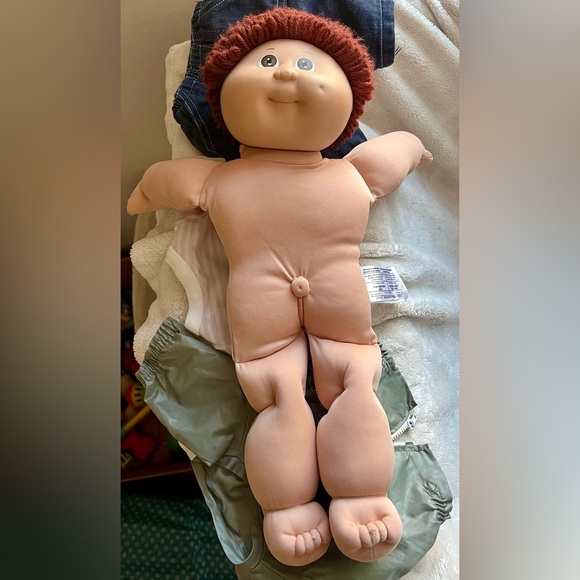 Cabbage patch boy auburn/brown 1984 #3 vintage doll - children - Picture 10 of 17